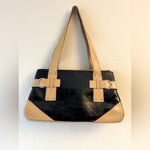 Arcadia Patent leather handbag.